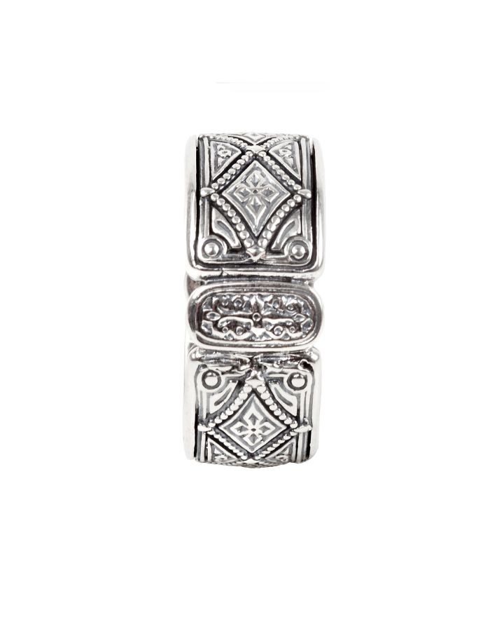 STRONG ring MILON 17号 Diamond Multi-Row Crisscross Ring 1/2 ct tw 14K Yellow Gold