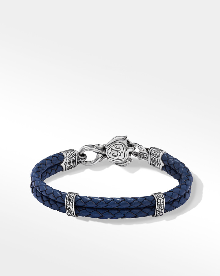 Elephant Leather Bracelet | Konstantino Jewelry