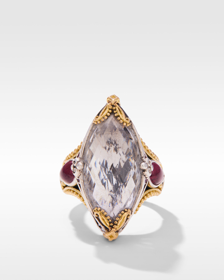 Sterling Silver & 18k Gold Ring | Konstantino Jewelry