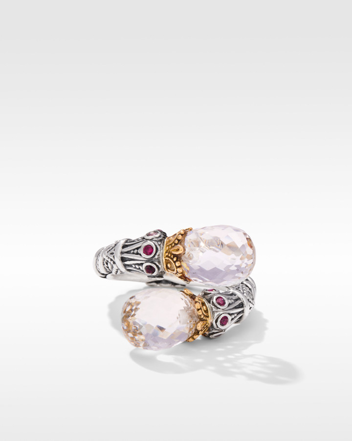 Sterling Silver & 18k Gold Ring | Konstantino Jewelry