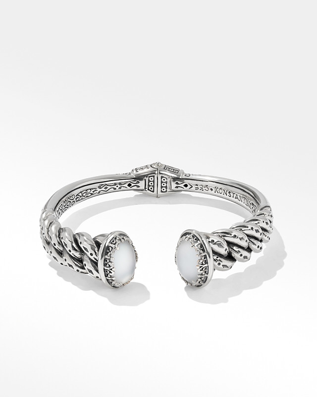 【BLACKPURPLE】23FW★ silver925 charlotte chain bracelet Black Bracelets | Disturbia - Shop Women's Gothic